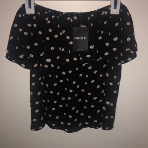 3/$10 Forever 21 Off the Shoulder Top